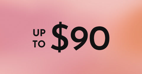 Upto $90