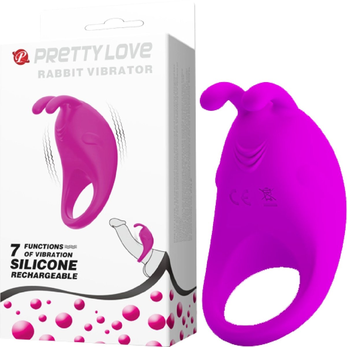 Pretty Love - Rabbit Vibrator Ring 4
