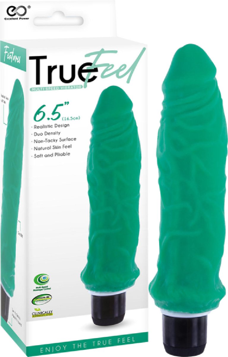 True Feel - Ribbed Dildo 7