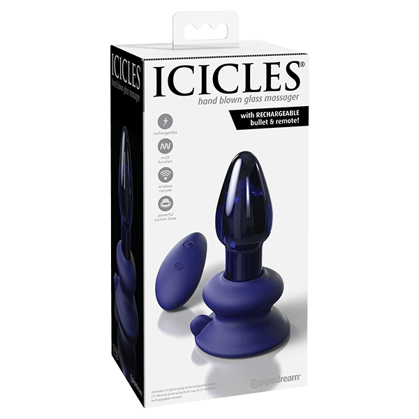 Pipedreams - Icicles Glass Plug - WST Australia