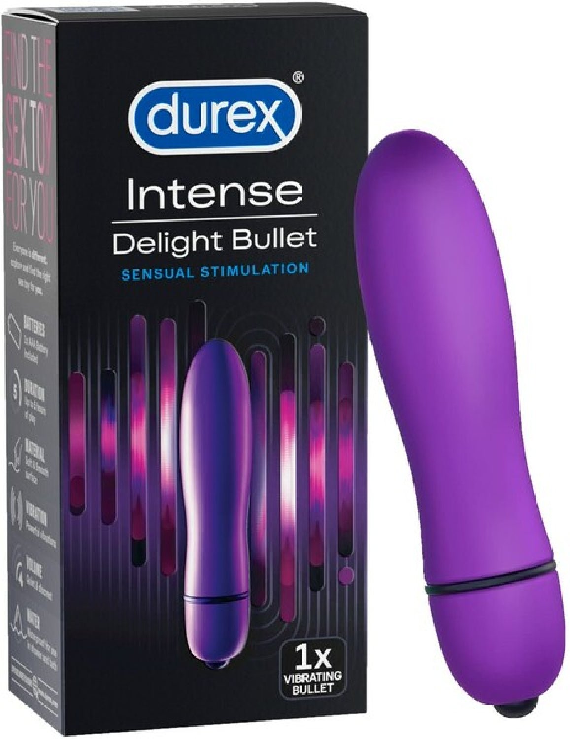 Durex - Intense Delight Bullet Vibrator Box
