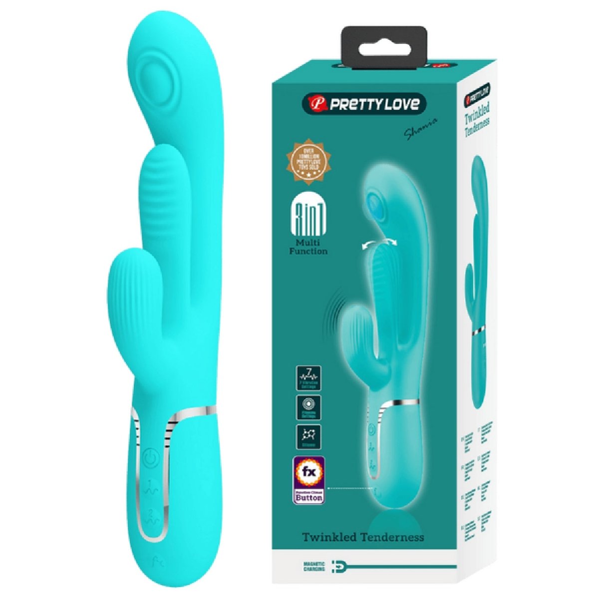Pretty Love - Shania (4 - in - 1 Vibrator) 5